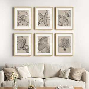 Framed Abstract Wall Art Set of 4 – Black & White Canvas Prints