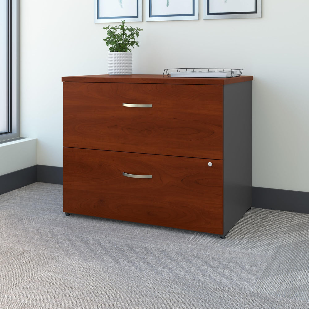 2-Drawer Lateral File Cabinet with Lock | Letter, Legal & A4 Storage