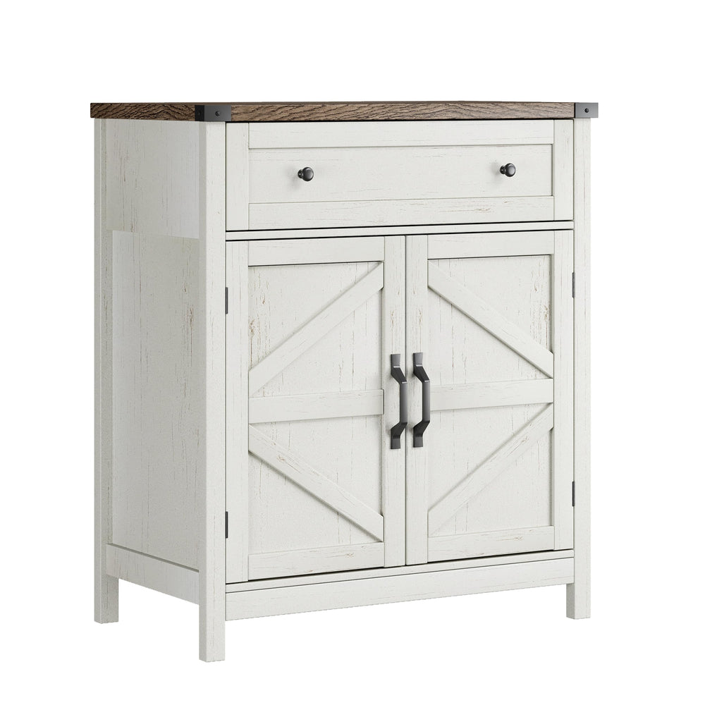 Farmhouse Buffet Sideboard Cabinet with Drawer