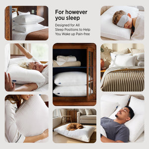 Hotel Quality Bed Pillows Set of 2