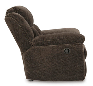 Manual Rocker Recliner with Pillow-Top Arms