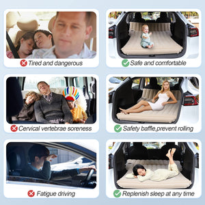 Car Air Mattress for Tesla & Universal SUV – Camping Bed