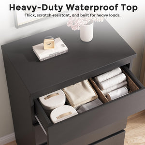 4-Drawer Dresser Chest of Drawers