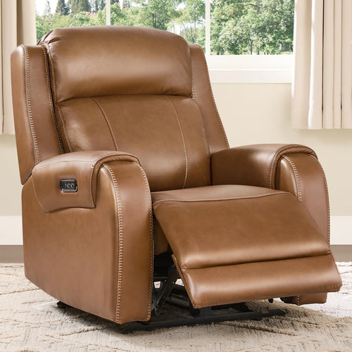 Power Recliner Chair with Adjustable Headrest & USB Ports