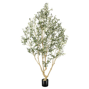 Artificial Olive Tree with Lifelike Fruits