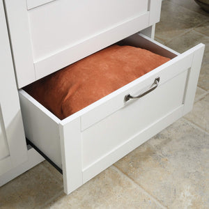 Multipurpose Armoire Wardrobe Storage Cabinet with Drawers & Hanging Rail