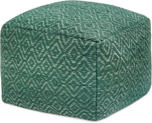 Handmade Pouf Ottoman Foot Rest