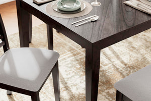6-Piece Upholstered Dining Table Set with Bench