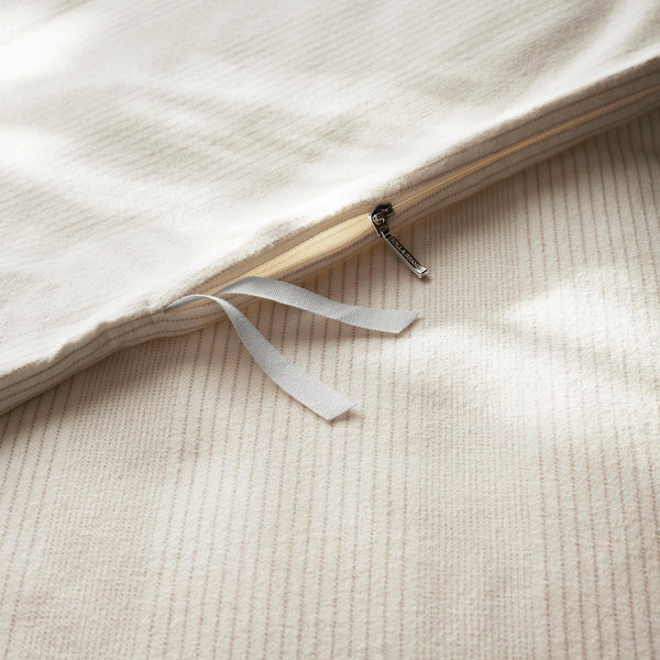 Organic Cotton Flannel Duvet Cover Set with Shams