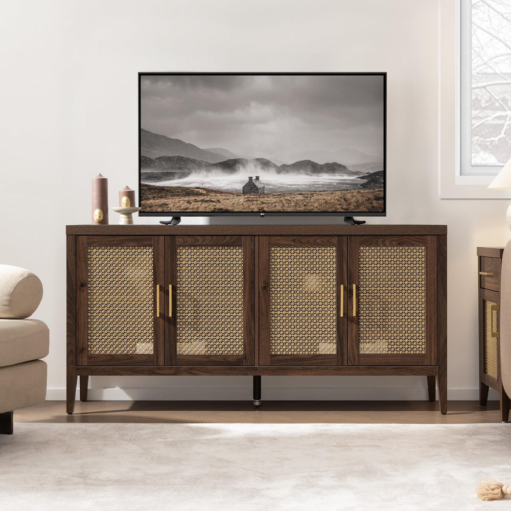 58.5" TV Stand with Storage & 4 Doors