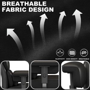 High Back Executive Office Chair with Footrest