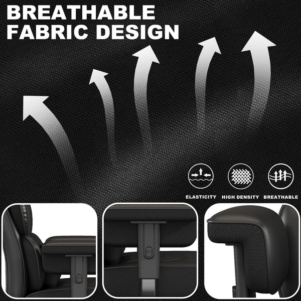 High Back Executive Office Chair with Footrest
