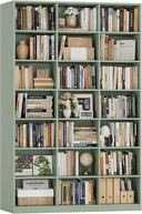 86" Tall 21-Cube Bookshelf – 7-Tier Open Storage Bookcase