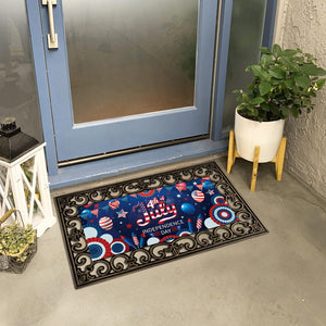 12-Piece Interchangeable Seasonal Doormat Set