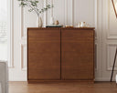 Mid Century Modern Sideboard Buffet Cabinet with 2 Doors