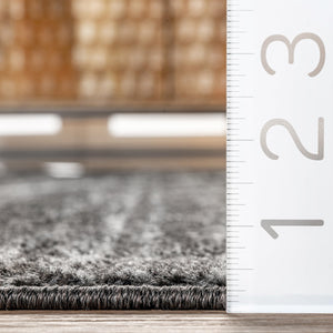 12x15 Abstract Area Rug – Polypropylene, Non-Slip, Stain Resistant