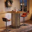 Square Bar Table, 39.37" High