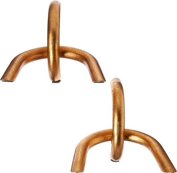 Goldie Locks Decorative Bookends – Gold
