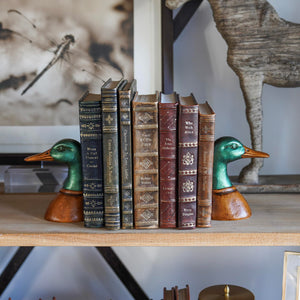 Decorative Iron Bookend Set of 2