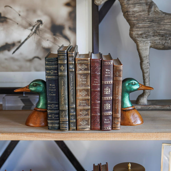 Decorative Iron Bookend Set of 2