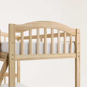 Twin Over Twin Bunk Bed — Convertible, GREENGUARD Gold Certified