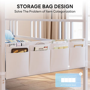 Twin Daybed with Trundle and Storage