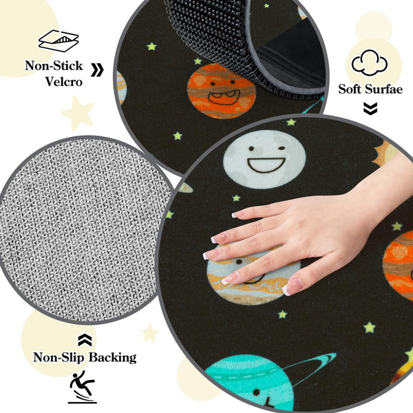 Smiley Face Classroom Rug – Educational Kids Area Rug