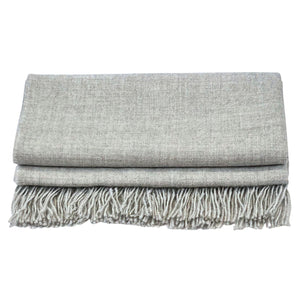 Baby Alpaca Throw Blanket — Handwoven, Lightweight & Breathable