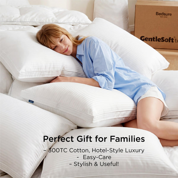 Hotel Quality Bed Pillows Set of 2