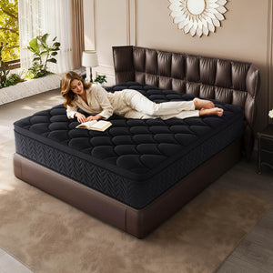 Pocket Spring Innerspring Mattress – Full, Queen & King | 12" & 14" | Quilted, Motion Isolation