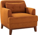 Oversized Accent Chair with Thick Cushion – Terry Fabric Armchair