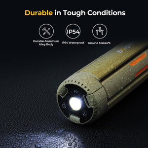 Telescopic Camping Lantern with 15600mAh Rechargeable Battery