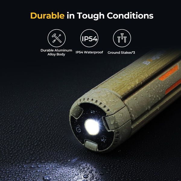 Telescopic Camping Lantern with 15600mAh Rechargeable Battery