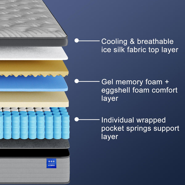 King Size Hybrid Mattress 14 Inch