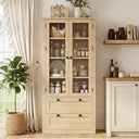 71" Tall Kitchen Pantry Storage Cabinet