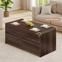 Lift Top Coffee Table with Drawers
