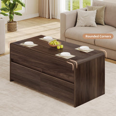 Lift Top Coffee Table with Drawers