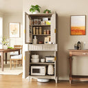 71" Tall Pantry Cabinet with Doors, Drawers & Adjustable Shelves