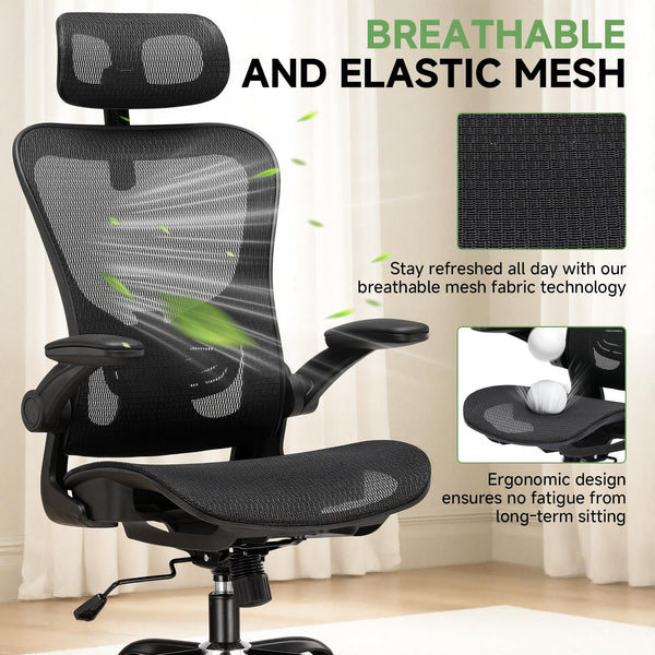 High Back Mesh Ergonomic Office Chair