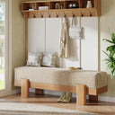 55-Inch Upholstered Entryway Bench