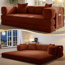 78.8" Convertible Futon Sofa Bed