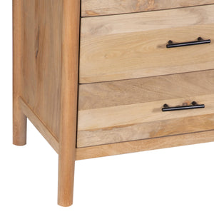 9-Drawer Mango Wood Dresser