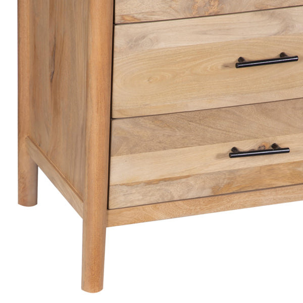 9-Drawer Mango Wood Dresser