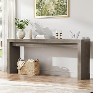 70.9" Farmhouse Console Table – Entryway Sofa Table