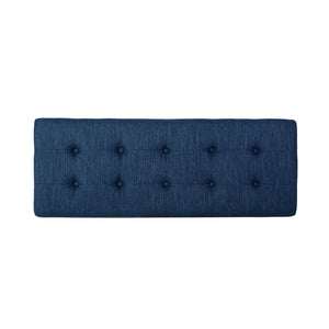 Button-Tufted Upholstered Ottoman Bench