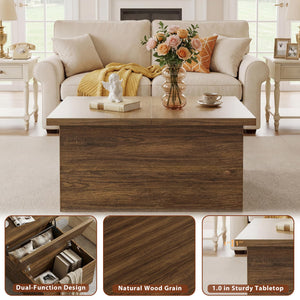 Lift Top Coffee Table with Storage