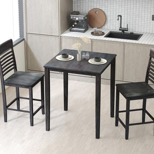 Square Counter Height Dining Table, 30"x30"x36"