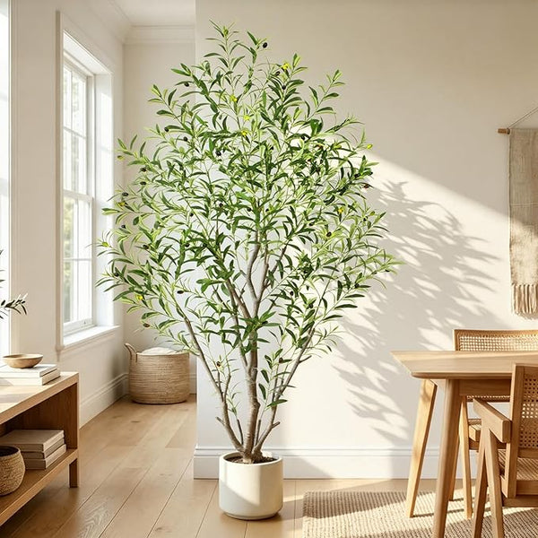 Artificial Olive Tree with Realistic Leaves & Olives