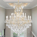 K9 Crystal Maria Theresa Chandelier – 12 or 24 Light, Gold or Silver