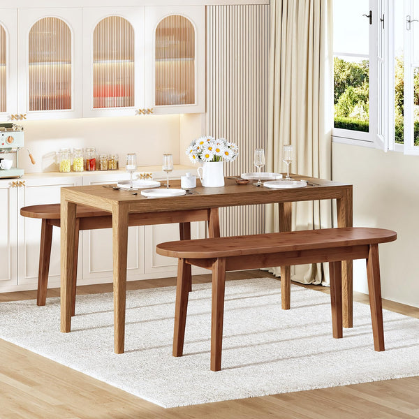 Bamboo Dining Bench 39.4"